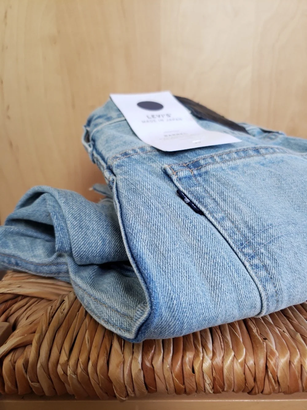 Levi's Premium Blue Label Barrel Jeans Size 29 NEW - Picture 6 of 15